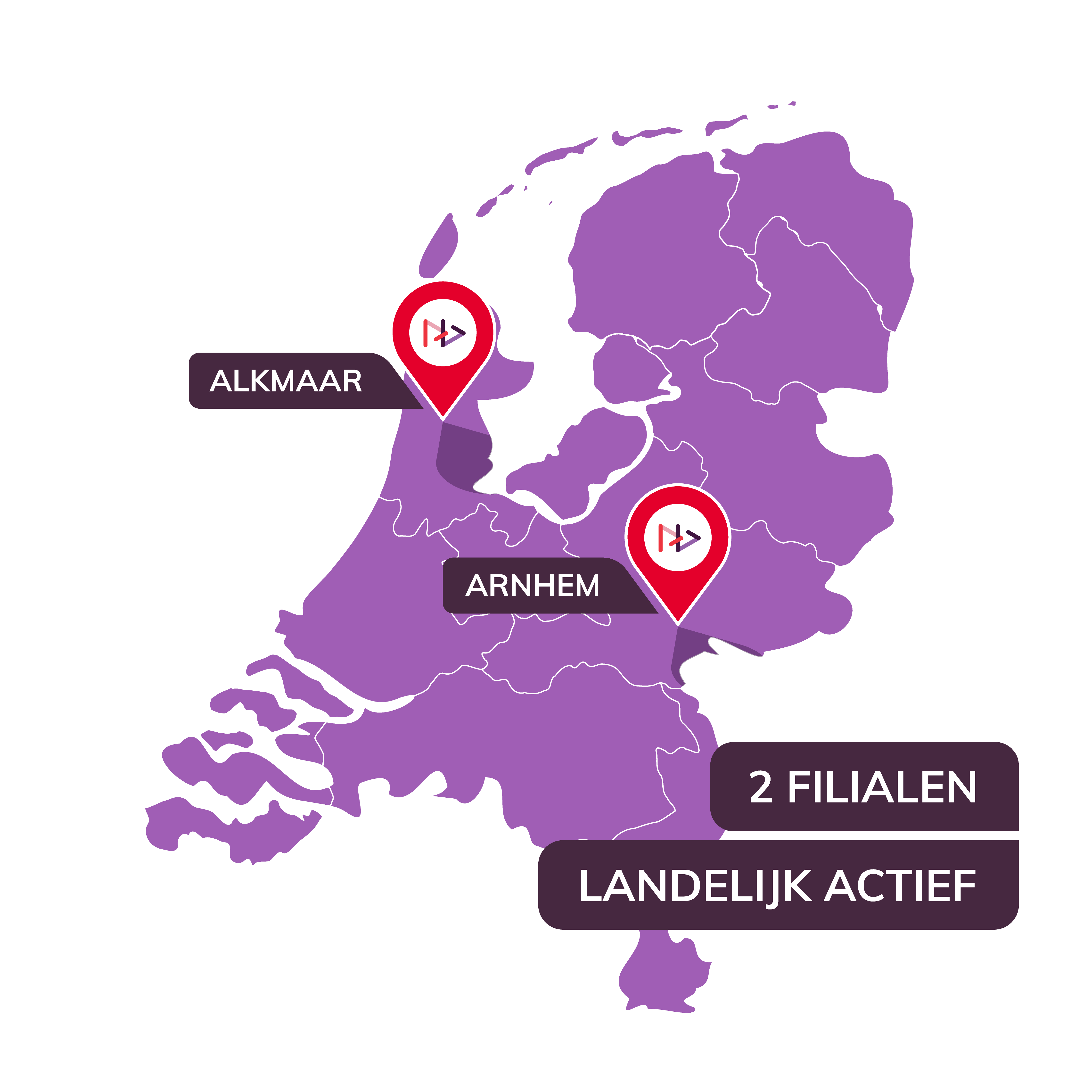 Kaart Nederland - Playforward - v2.3